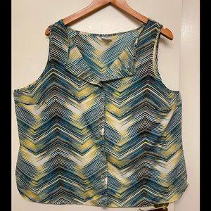 Women’s sleeveless blouse 3X